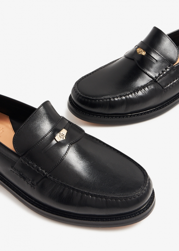 Cole Haan American Classics Pinch Penny loafers for Men - Black in ...