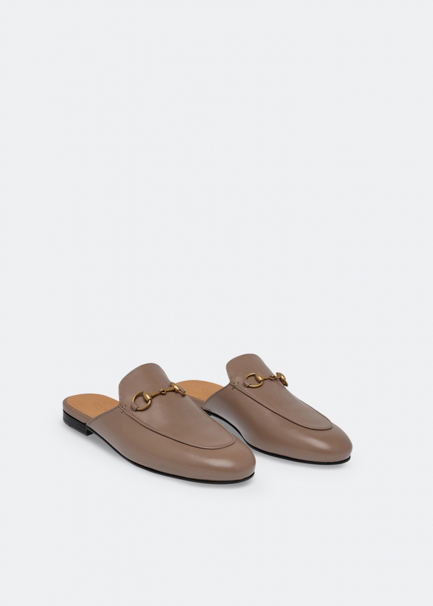 gucci princetown mules tan