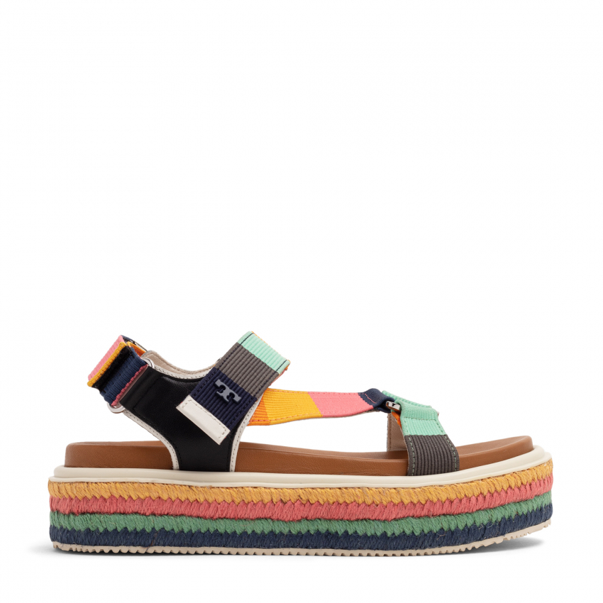 Tory Burch Sport sandals for Women - Multicolored in Qatar | Level Shoes