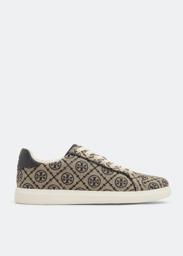 Tory Burch Howell court sneakers for Women - Prints in Qatar | Level Shoes