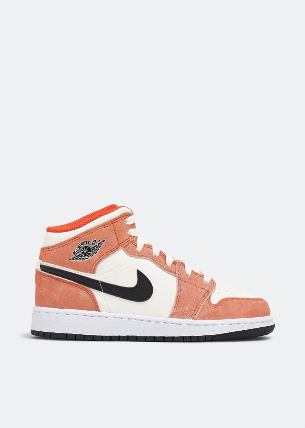 nike air jordan 1 mid orange