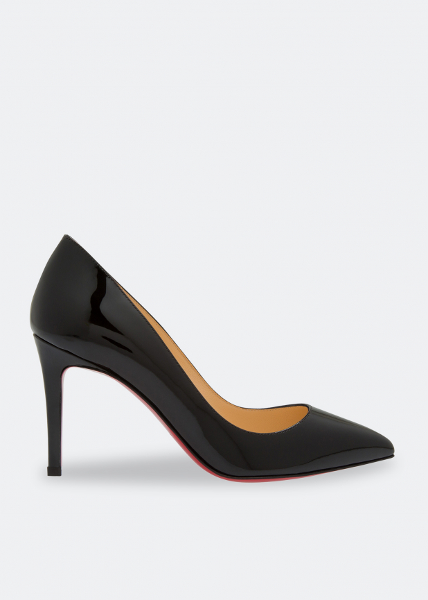 Pigalle 85 patent calf leather pumps