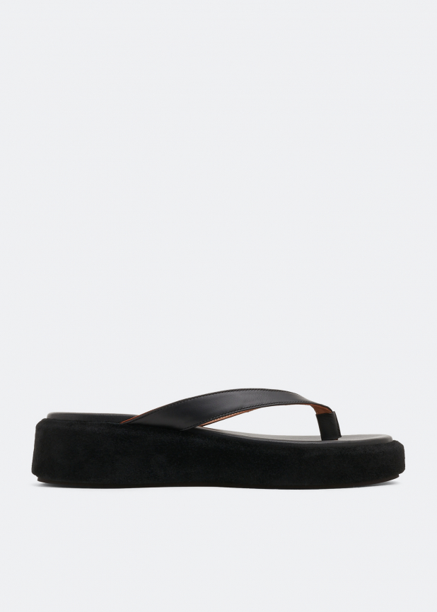 Roseo chunky thong sandals 