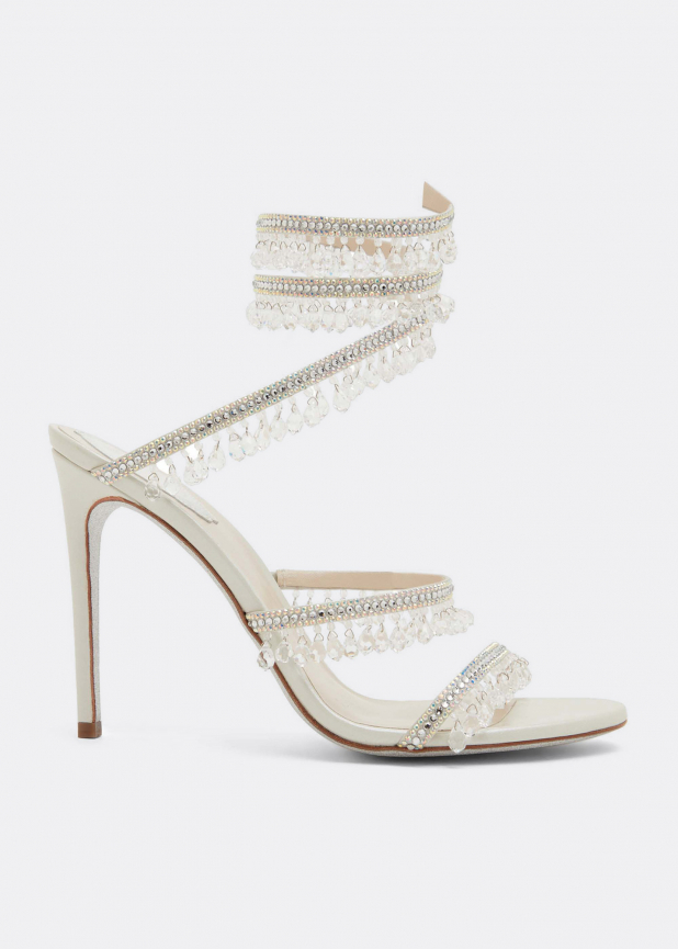 Cleo crystal-embellished sandals