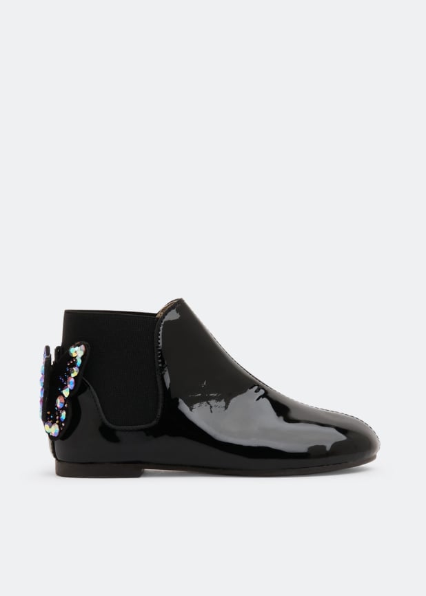 Butterfly Chelsea boots